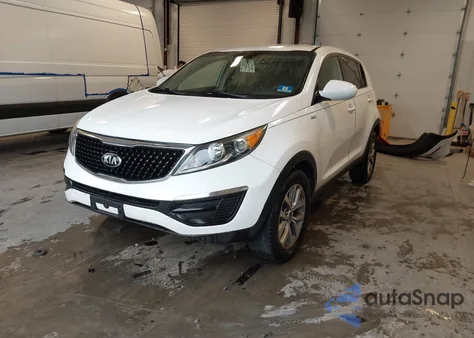 2016 Kia Sportage Lx from USA, damaged, VIN KNDPBCAC2G7862172